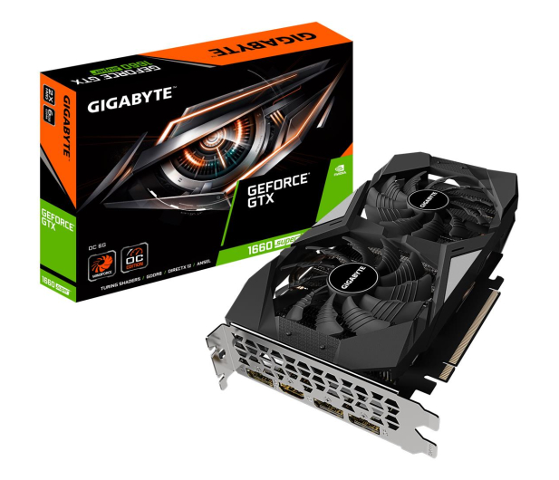GIGABYTE GeForce GTX 1660SUPER 192 BIT 6GB GDDR6 GV-N166SOC-6GD - 523950 - zdjęcie